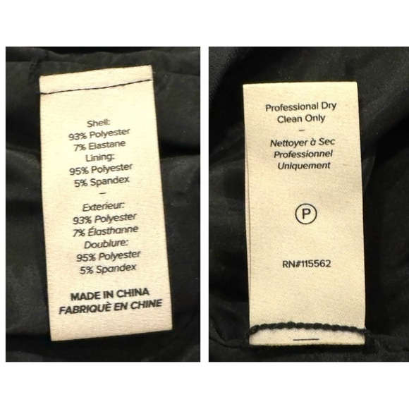 Cinq A Sept Karol Square-Neck Ruched 3/4” Puff Sleeve Crepe Top Blouse Medium - Picture 9 of 10